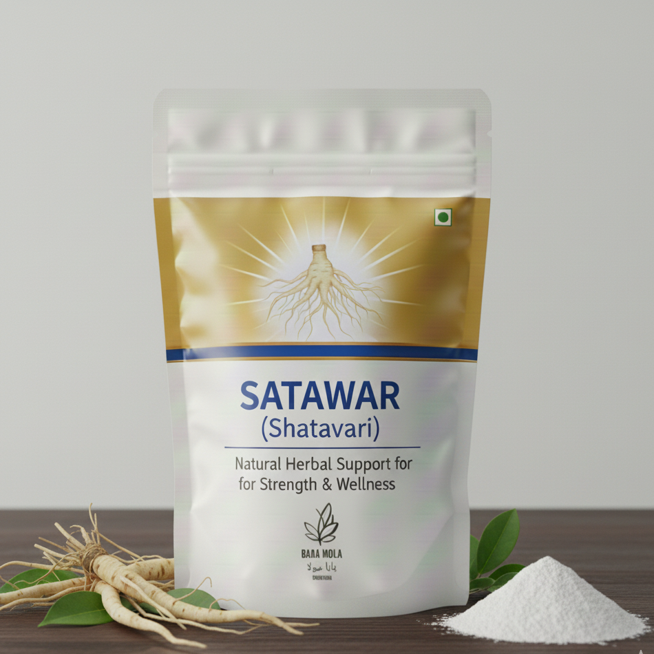 Satawar (Shatavari) - 50gm | Natural Herbal Support for Strength & Wellness ستاور