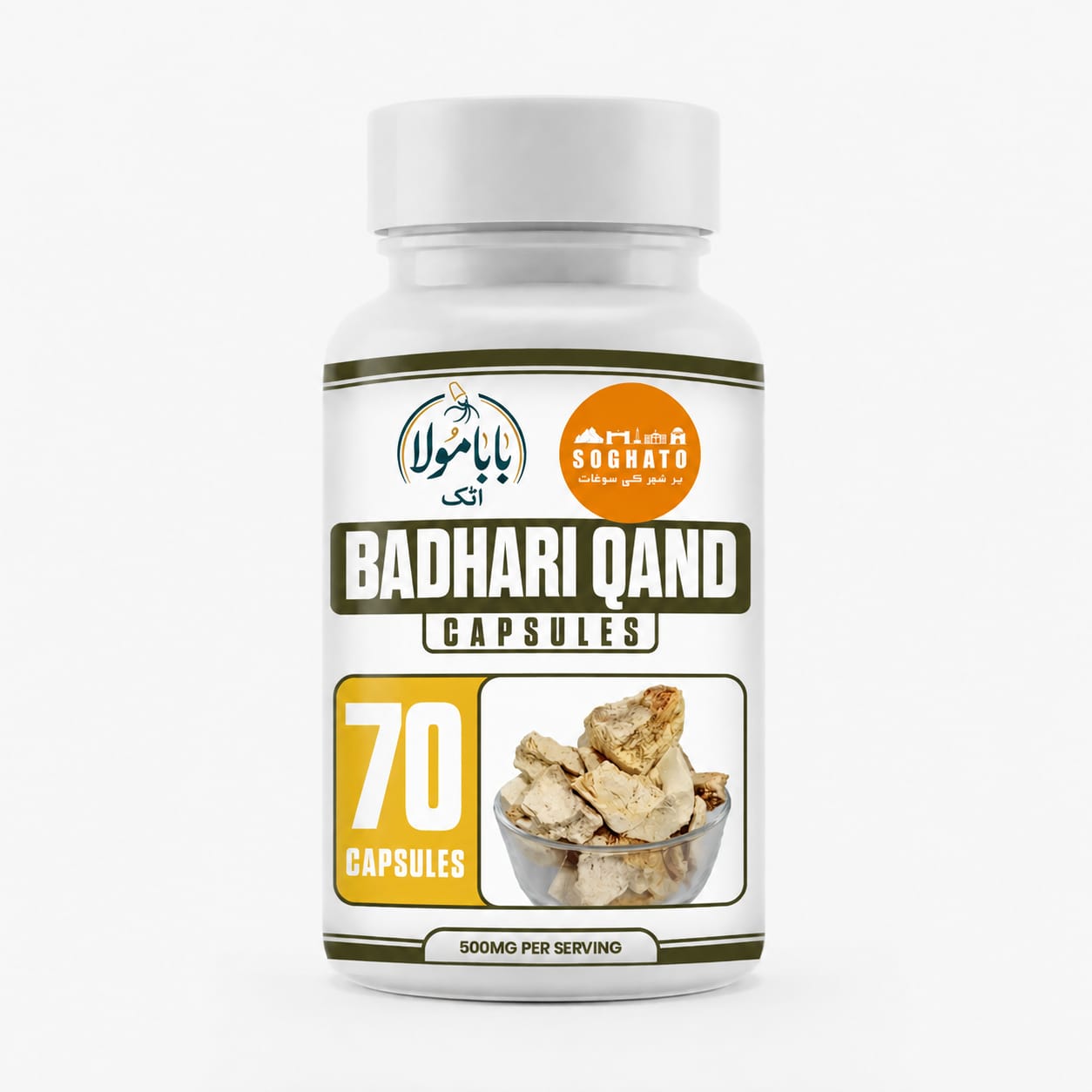 Badhari Qand Capsules – Natural Men's Vitality, Energy & Stamina Support