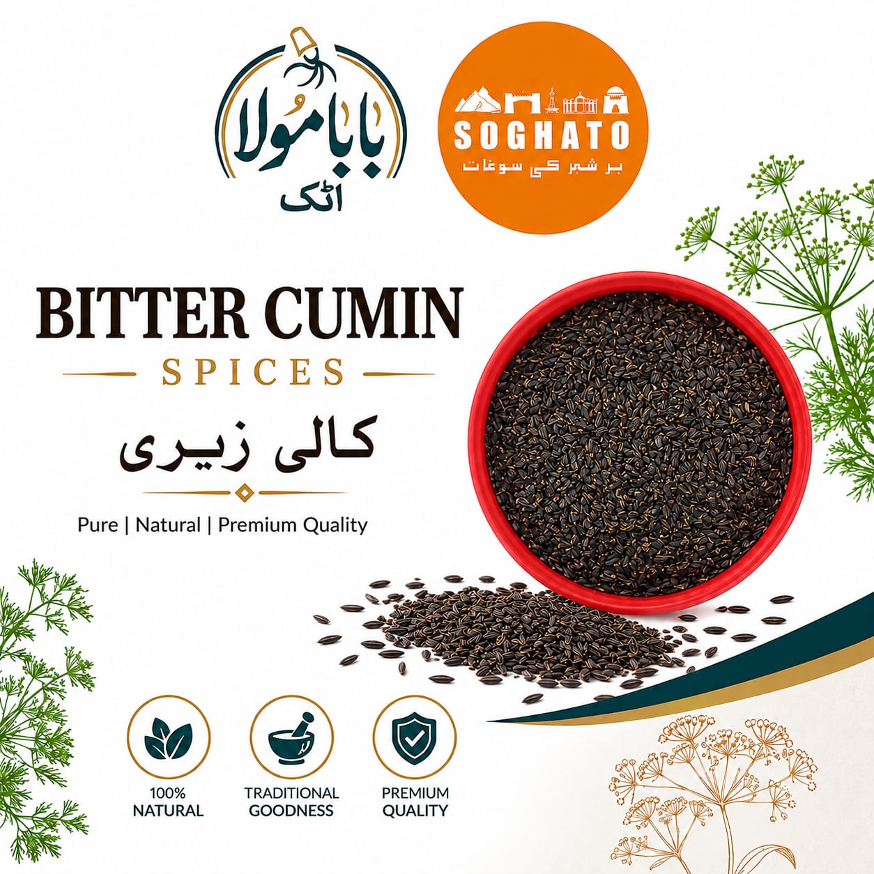 Bitter Cumin - کالی زیری