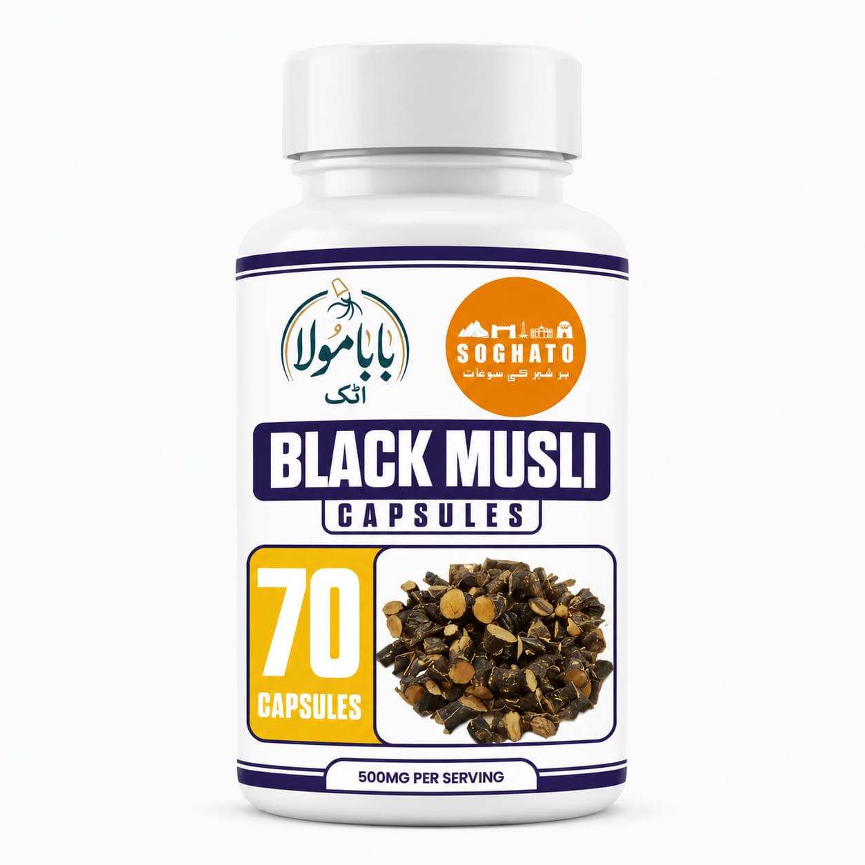 Black Musli Herbal Capsules – Daily Strength & Endurance Formula