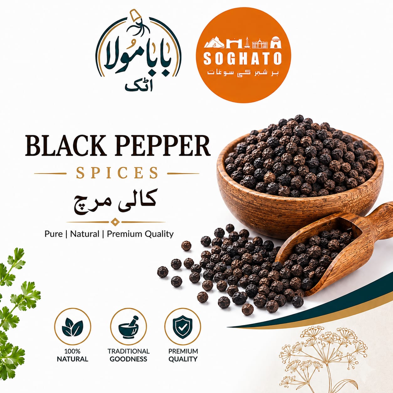 Black Pepper - کالی مرچ