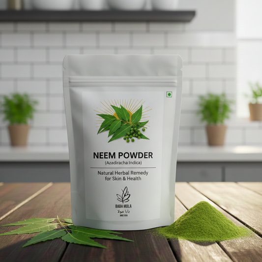Neem Powder | Natural Herbal Remedy for Skin & Health نیم پاؤڈر