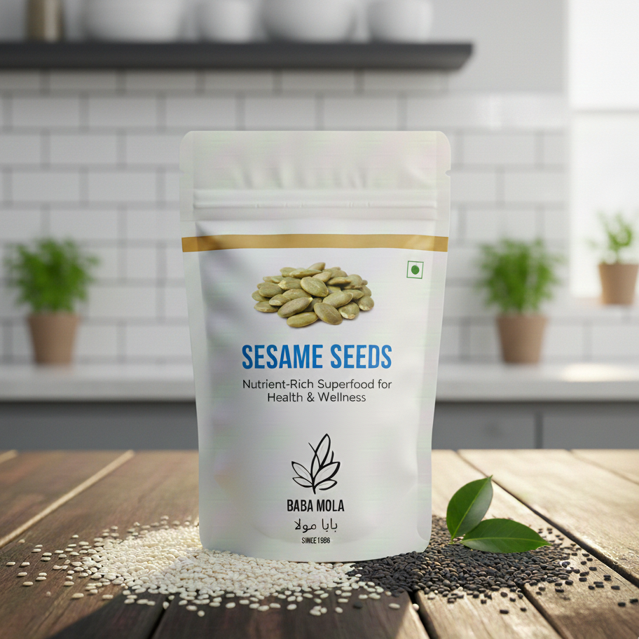 Sesame Seeds - 250gm | Nutrient-Rich Superfood for Health & Wellness  تل کے بیج