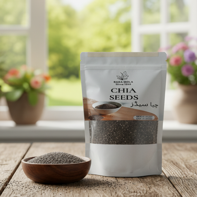 Chia Seeds – Eat Smart, Stay Fit 250 gm
