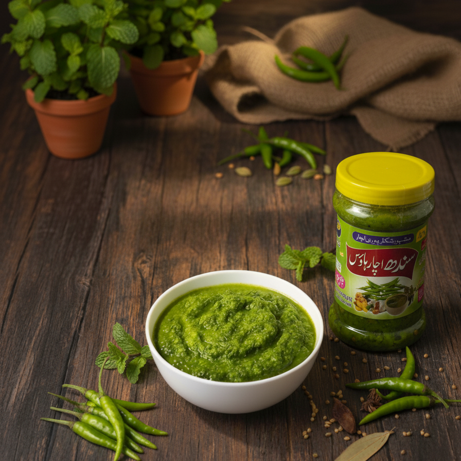 Green Chili Chatney 450gm