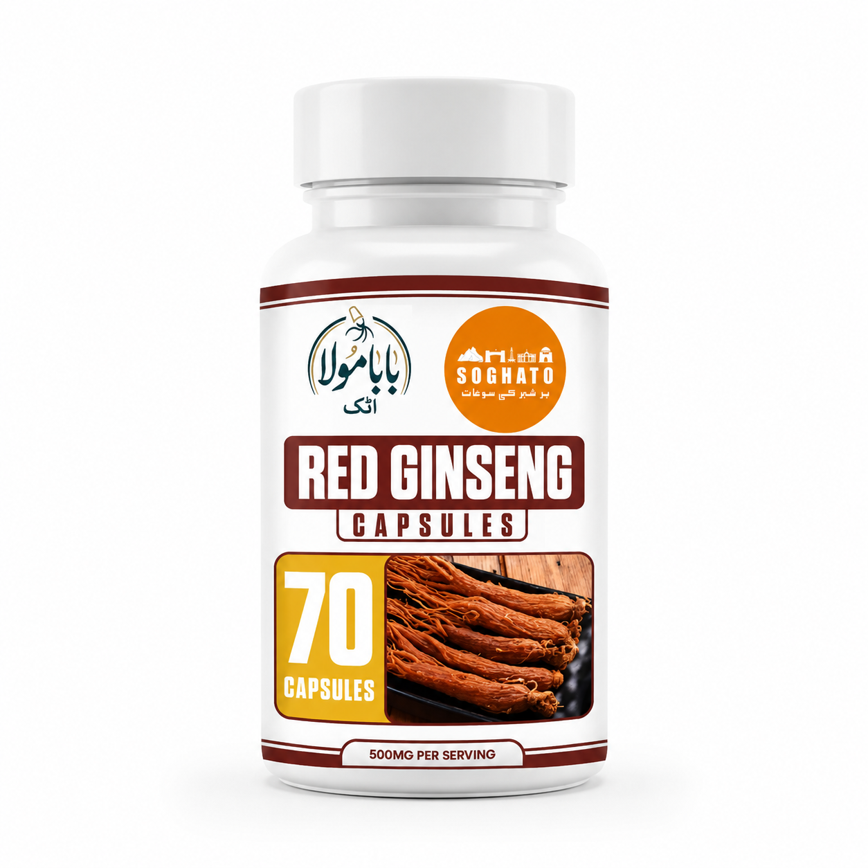 Red Ginseng Capsules – Natural Energy, Immunity & Vitality Herbal Support