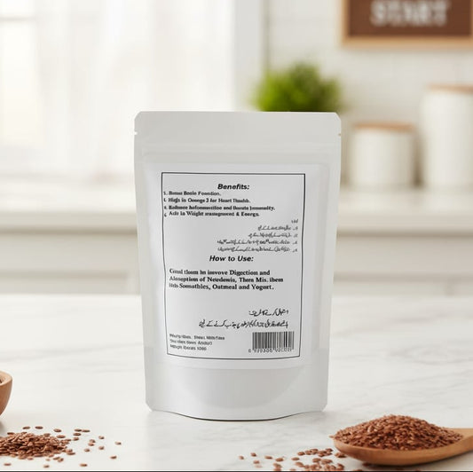 Natural Flax Seeds – Boost Digestion & Burn Fat 250 gm