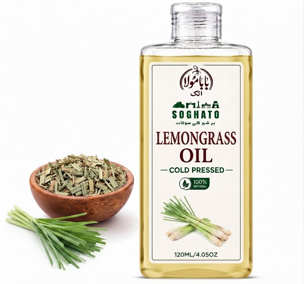 Lemongrass Infused Oil – Herbal Hair & Skin Oil